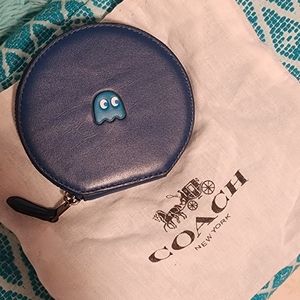 Coach Leather Coin Pouch